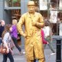 Statue vivante à Covent Garden